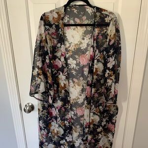 Floral kimono